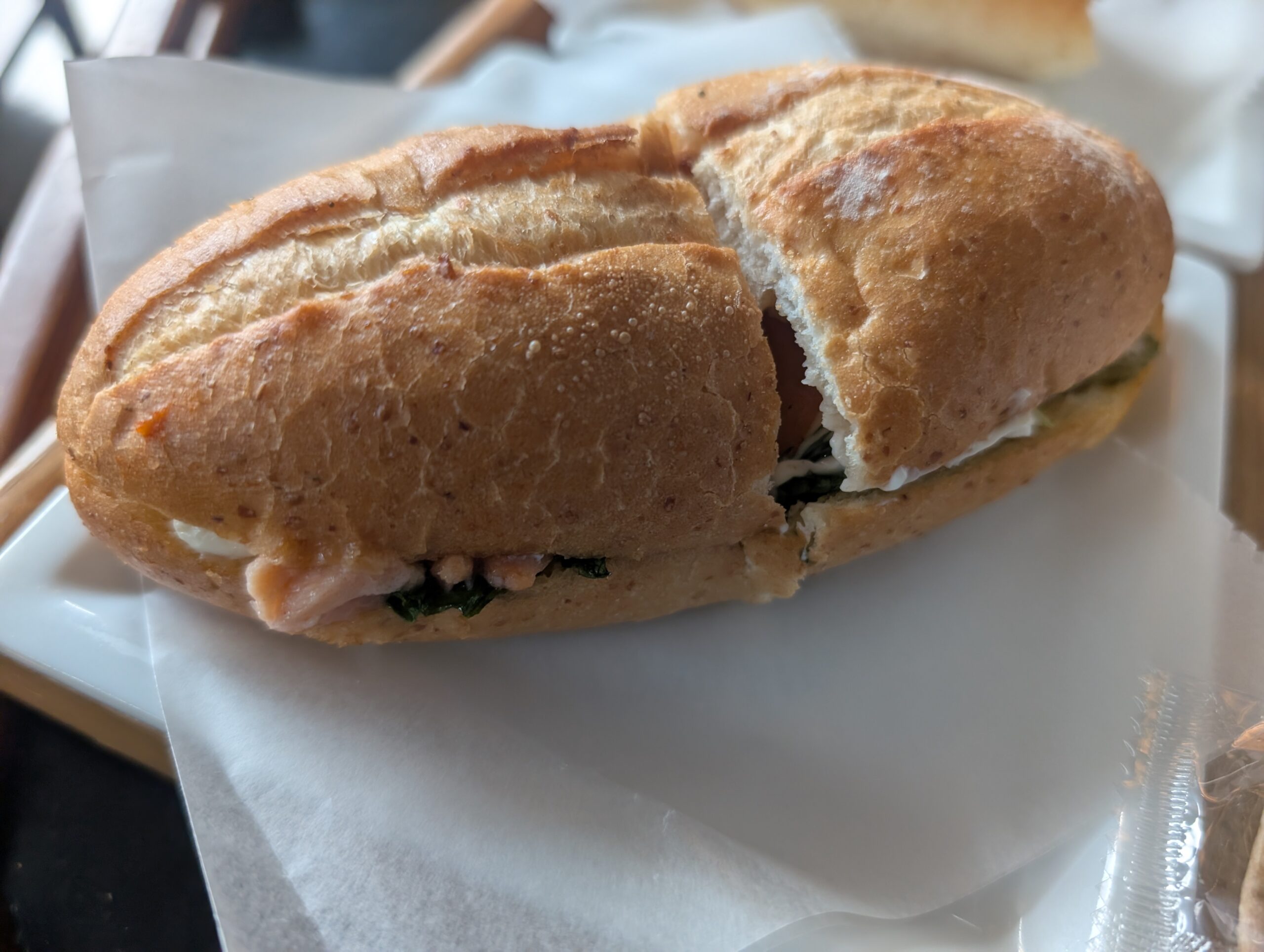 Factory & Labo 神乃珈琲 サーモンサンド