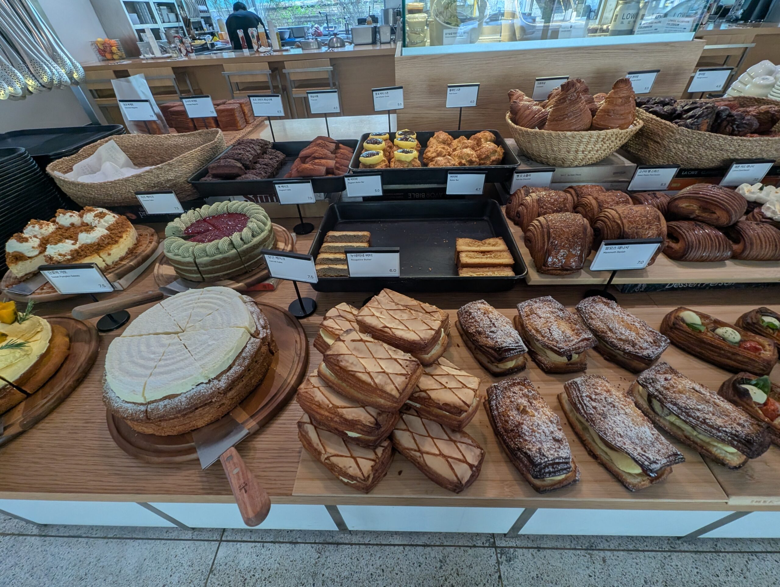 LOWIDEのパンのディスプレイ別角度