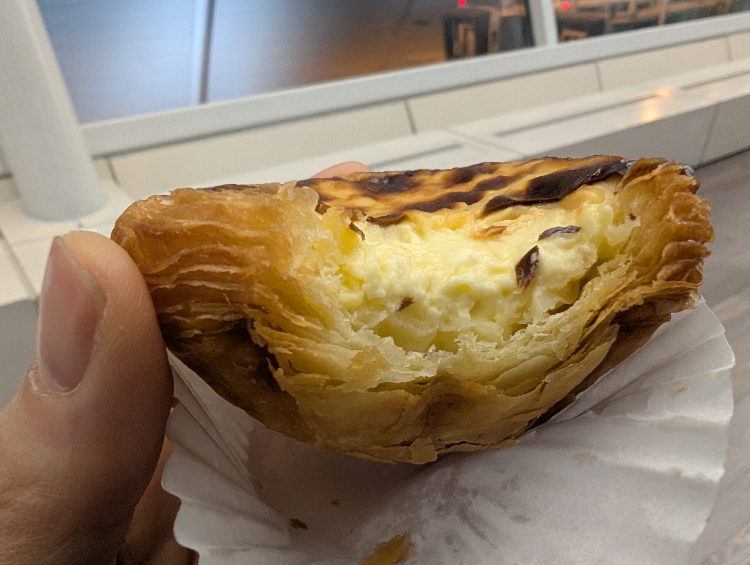 PICK BAKEのエッグタルト拡大写真