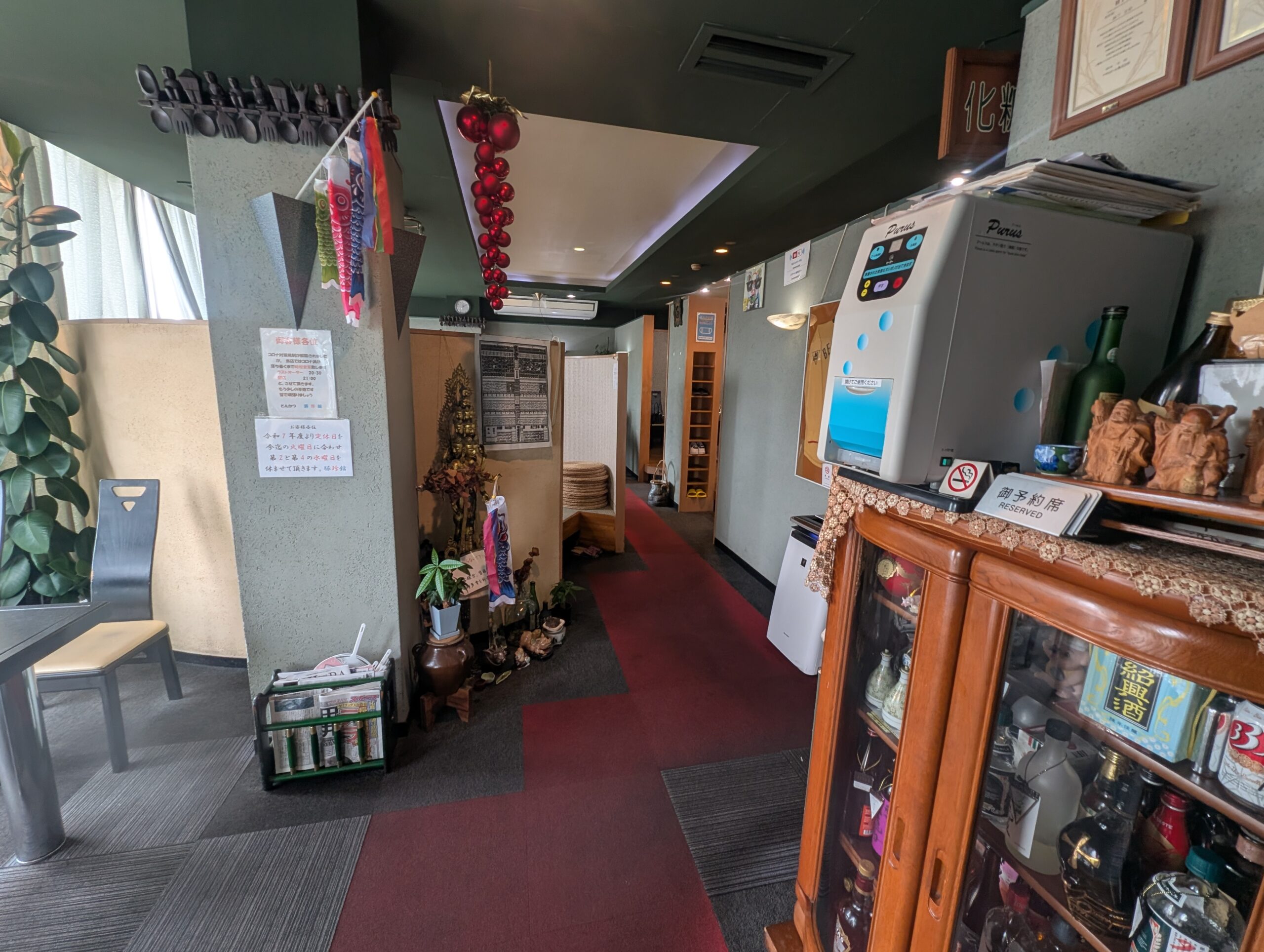 とんかつ豚珍館の店内写真4