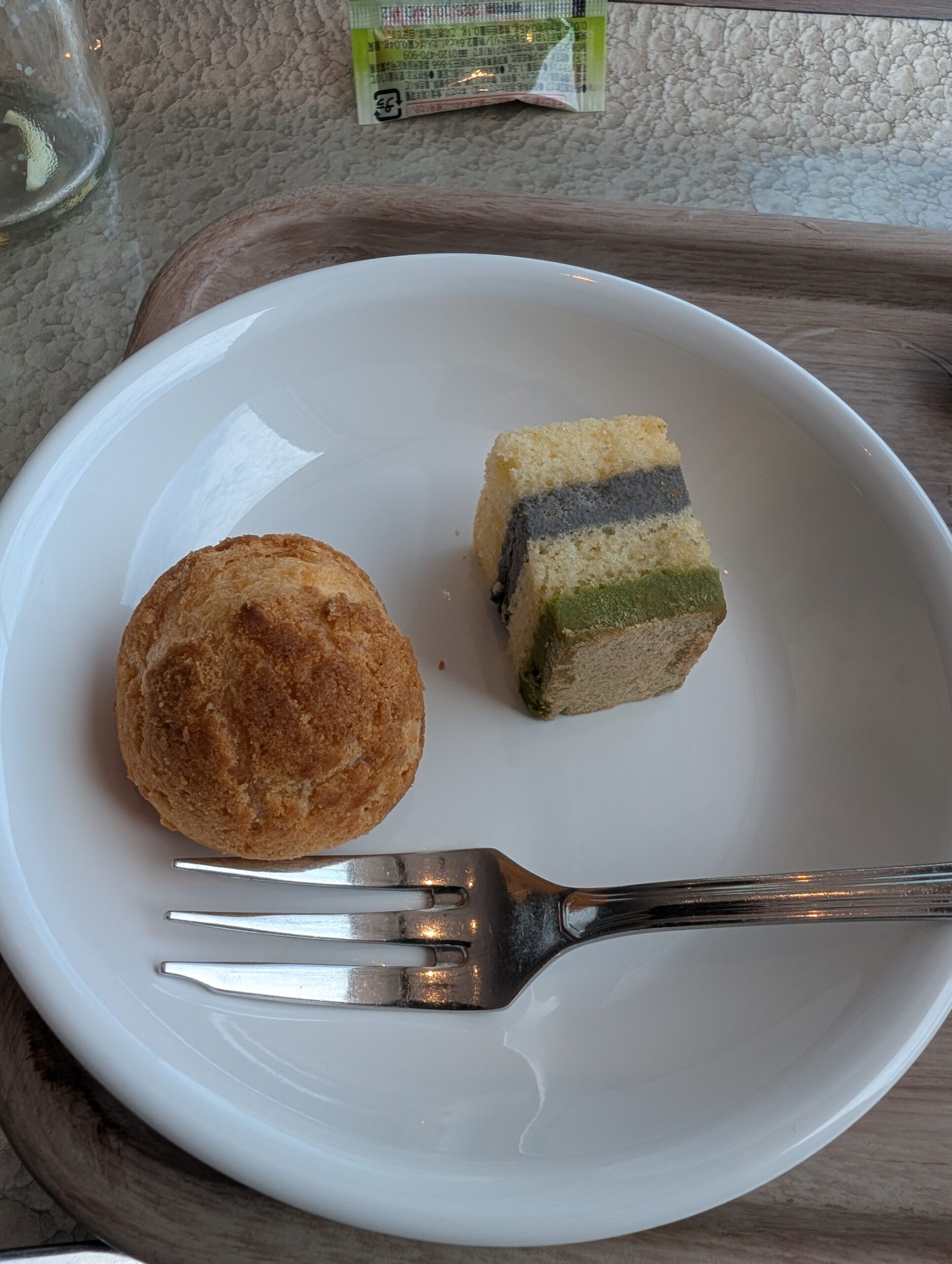 ラビスタ横須賀観音崎テラスの朝食で取った料理の盛り付け
